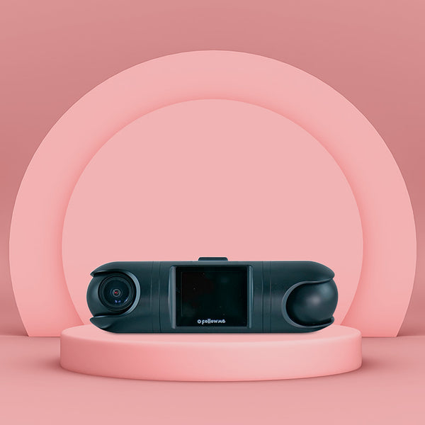 CAMARA DE SEGURIDAD PARA AUTOMOVIL DUAL L1, por SDHC MicroSD externo; hasta 128 GB